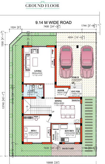  code-field Floor Plan Ground Floor Plan