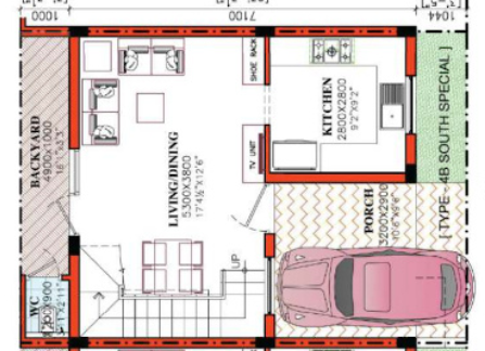 code field Floor Plan Ground Floor Plan