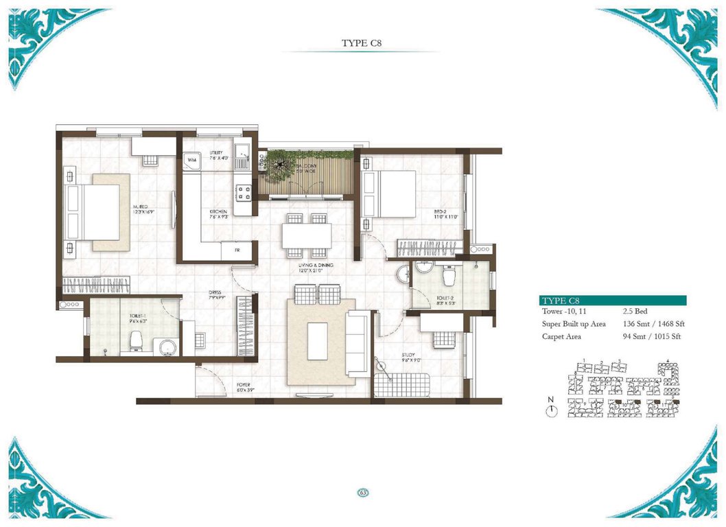  courtyards Floor Plan Floor Plan