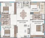Ace Ajanta (3BHK+3T (1,604.90 sq ft) + Pooja Room 1604.9 sq ft) Ace Ajanta (3BHK+3T (1,604.90 sq ft) + Pooja Room 1604.9 sq ft)