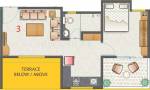 Kohinoor Nano Homes (1BHK+1T (595 sq ft) 595 sq ft)