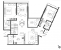 Upper Level Penthouse Plan  reflections Floor Plan Upper Level Penthouse Plan