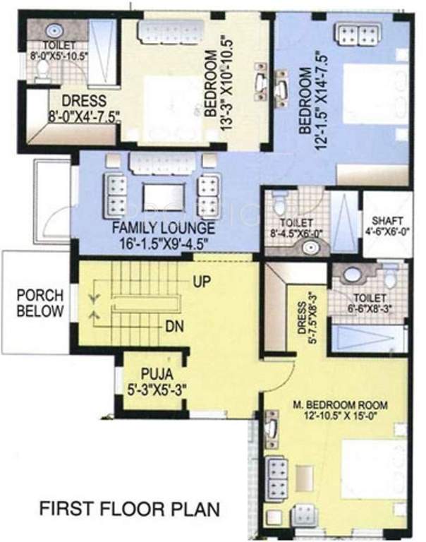 Eldeco Estate One Villas (6BHK+6T (2,781 sq ft) + Pooja Room 2781 sq ft)