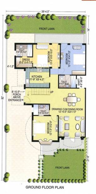 Eldeco Estate One Villas (6BHK+6T (2,781 sq ft) + Pooja Room 2781 sq ft)