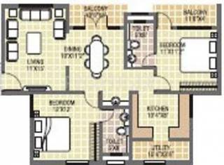 Adithi Pearl (2BHK+2T (1,190 sq ft) 1190 sq ft) Adithi Pearl (2BHK+2T (1,190 sq ft) 1190 sq ft)