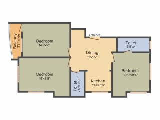 M M Sanyal Villa (3BHK+2T (1,006 sq ft) 1006 sq ft) M M Sanyal Villa (3BHK+2T (1,006 sq ft) 1006 sq ft)