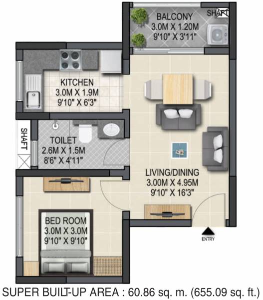 floorPlan of Sobha Winchester
