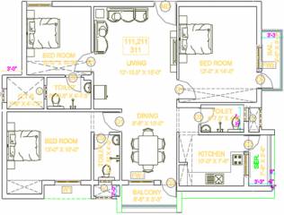 Arthvedastar Pranav Navarathna (3BHK+3T (1,478 sq ft) 1478 sq ft) Arthvedastar Pranav Navarathna (3BHK+3T (1,478 sq ft) 1478 sq ft)