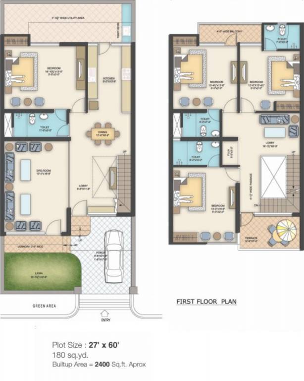 Manglam Arpan Villa (4BHK+4T (2,400 sq ft) 2400 sq ft) Manglam Arpan Villa (4BHK+4T (2,400 sq ft) 2400 sq ft)
