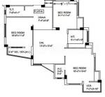 Nirman Pramita Apartment (3BHK+2T (1,186 sq ft) 1186 sq ft) Nirman Pramita Apartment (3BHK+2T (1,186 sq ft) 1186 sq ft)