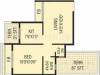 Bhoomi Homes Nakshtra Floor Plan (1BHK+1T)