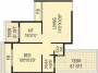 Bhoomi Homes Nakshtra Floor Plan (1BHK+1T)