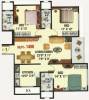 Sadguru Manju Castle (3BHK+3T (1,450 sq ft) 1450 sq ft)