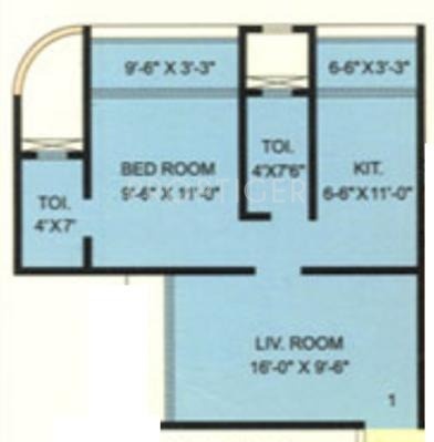 Darshan Shankeshawar Darshan (1BHK+2T (750 sq ft) 750 sq ft)