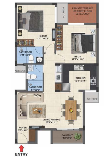 Floor Plan primera Floor Plan Floor Plan