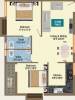 GP Pearl Iris (2BHK+2T (906 sq ft) 906 sq ft)