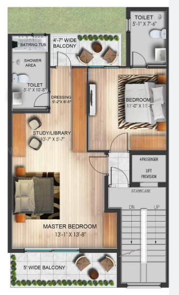  expa-villa Floor Plan First Floor Plan