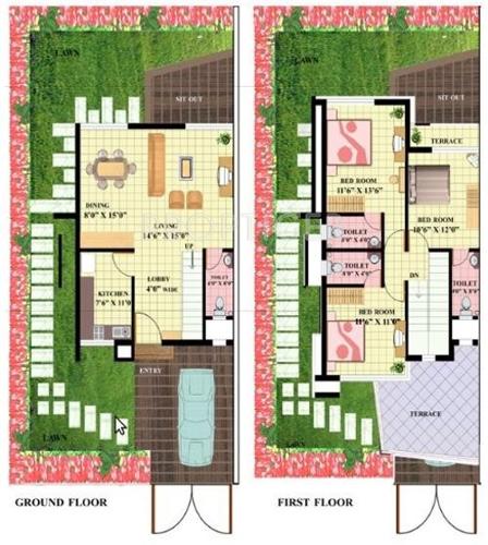 Sadguru Rainbow Manor (3BHK+4T (1,950 sq ft) 1950 sq ft)