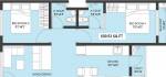 Citrus Aire (2BHK+2T (699.53 sq ft) 699.53 sq ft)