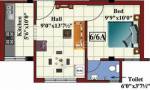 AP Navarathna (1BHK+1T (415 sq ft) 415 sq ft)