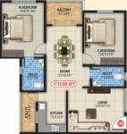 GK Residency (2BHK+2T (1,172 sq ft) 1172 sq ft)  GK Residency (2BHK+2T (1,172 sq ft) 1172 sq ft)