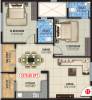 GK Residency (2BHK+2T (1,078 sq ft) 1078 sq ft)