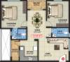 GK Residency (2BHK+2T (1,124 sq ft) 1124 sq ft)