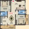 GK Residency (2BHK+2T (1,263 sq ft) 1263 sq ft)