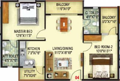 Tomar Apartments (2BHK+2T (700 sq ft) 700 sq ft)