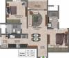 Prestige Jindal City (2BHK+2T (1,111 sq ft) 1111 sq ft)