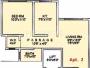 Floor Plan (1BHK+1T) Rizvi Moon Star Floor Plan (1BHK+1T)