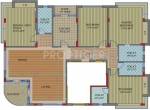 Orbit Group Swarnakutir Floor Plan (4BHK+4T)