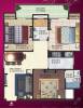 SG Impression Plus (3BHK+2T (1,150 sq ft) 1150 sq ft)