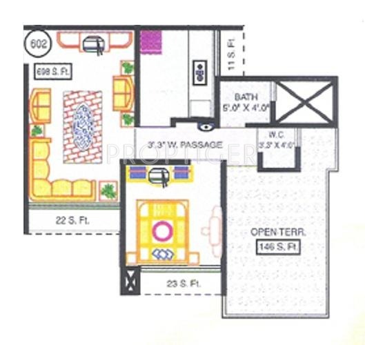 Maatoshree Moreshwar Complex (1BHK+1T (698 sq ft) 698 sq ft) Maatoshree Moreshwar Complex (1BHK+1T (698 sq ft) 698 sq ft)