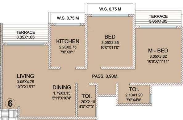  residency Floor Plan Floor Plan