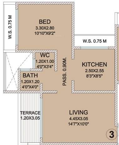  residency Floor Plan Floor Plan