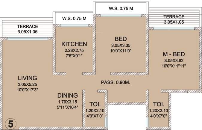  residency Floor Plan Floor Plan