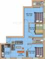 MS Sri Ambal City (3BHK+2T (876 sq ft) 876 sq ft)