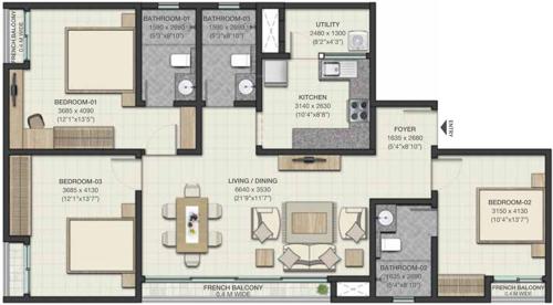 Floor Plan arena-the-square-and-pebble-court Floor Plan Floor Plan