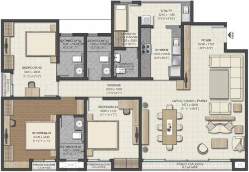 Floor Plan arena-the-square-and-pebble-court Floor Plan Floor Plan