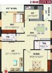 S V Sahasra (2BHK+2T (1,375 sq ft) 1375 sq ft) S V Sahasra (2BHK+2T (1,375 sq ft) 1375 sq ft)