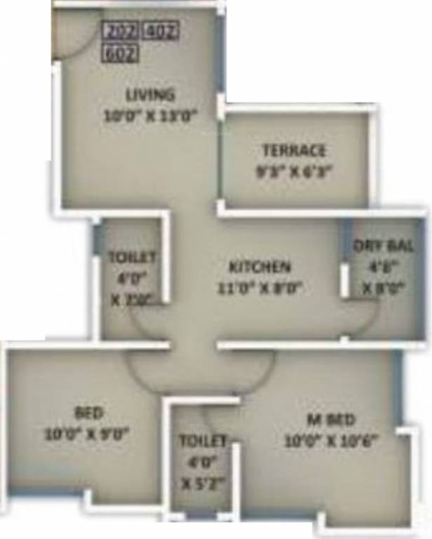 Shri Sai Hills Phase I (2BHK+2T (790 sq ft) 790 sq ft) Shri Sai Hills Phase I (2BHK+2T (790 sq ft) 790 sq ft)