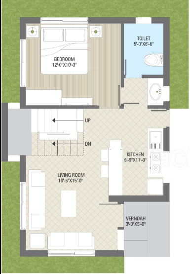  sukriti sapphire Floor Plan Ground Floor Plan