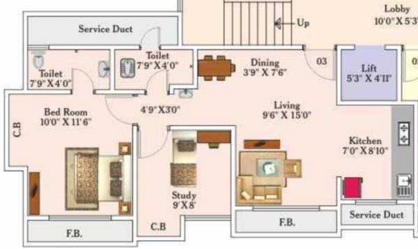  pearl-c Floor Plan Floor Plan