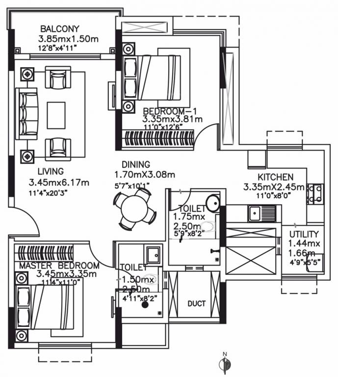 i towers exente Floor Plan Floor Plan