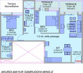 Bunty Mayur Samruddhi Phase II (2BHK+2T (1,065 sq ft) 1065 sq ft) Bunty Mayur Samruddhi Phase II (2BHK+2T (1,065 sq ft) 1065 sq ft)