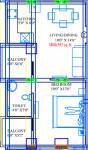 Veritas Azuro (1BHK+1T (597 sq ft) 597 sq ft) Veritas Azuro (1BHK+1T (597 sq ft) 597 sq ft)