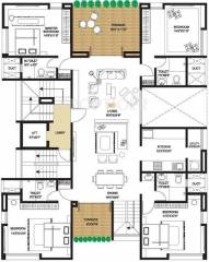 Pandit Almira (4BHK+4T (2,994 sq ft) 2994 sq ft)