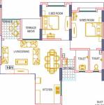 floorPlan of N B Pearl Phase III