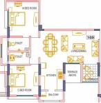 floorPlan of N B Pearl Phase III